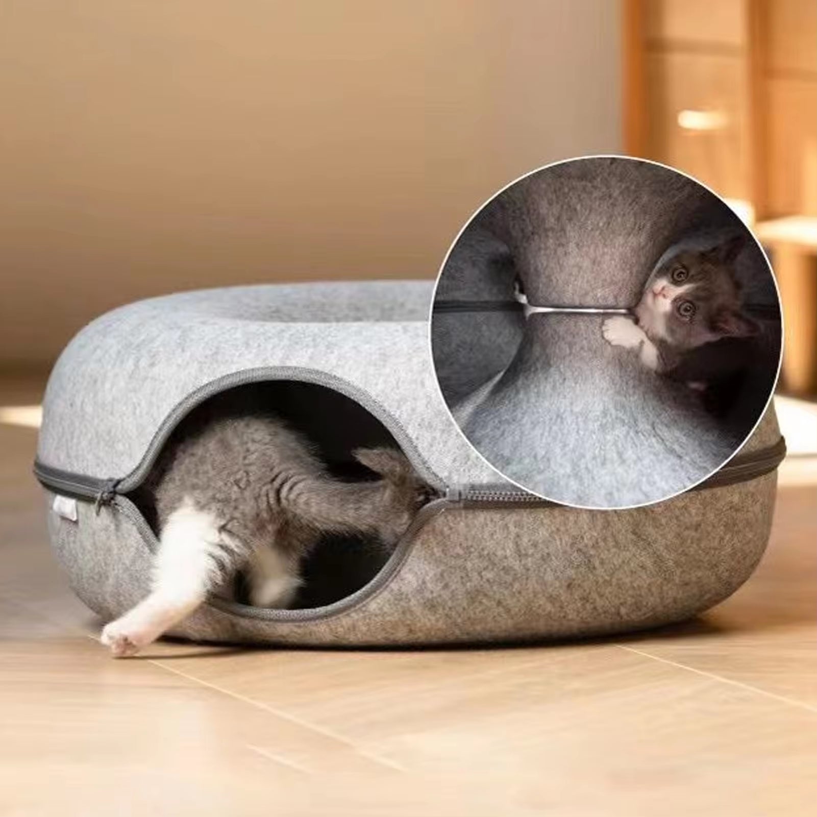 Donut-Shaped Tunnel Bed